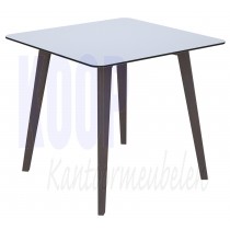Cove tafel hout vierkant 69 x 69 x H75cm 
